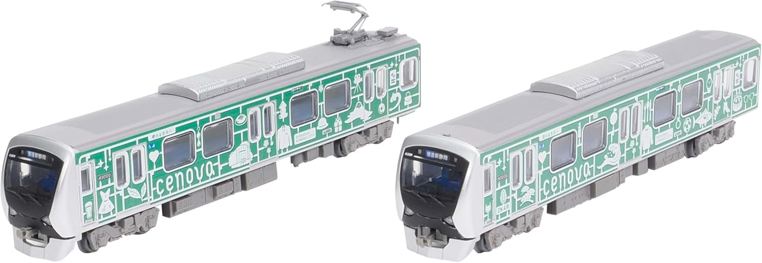 TOMYTEC The Railway Collection Shizuoka Railway A3000 Series (CENOVA TRAIN) 2 Cars Set J