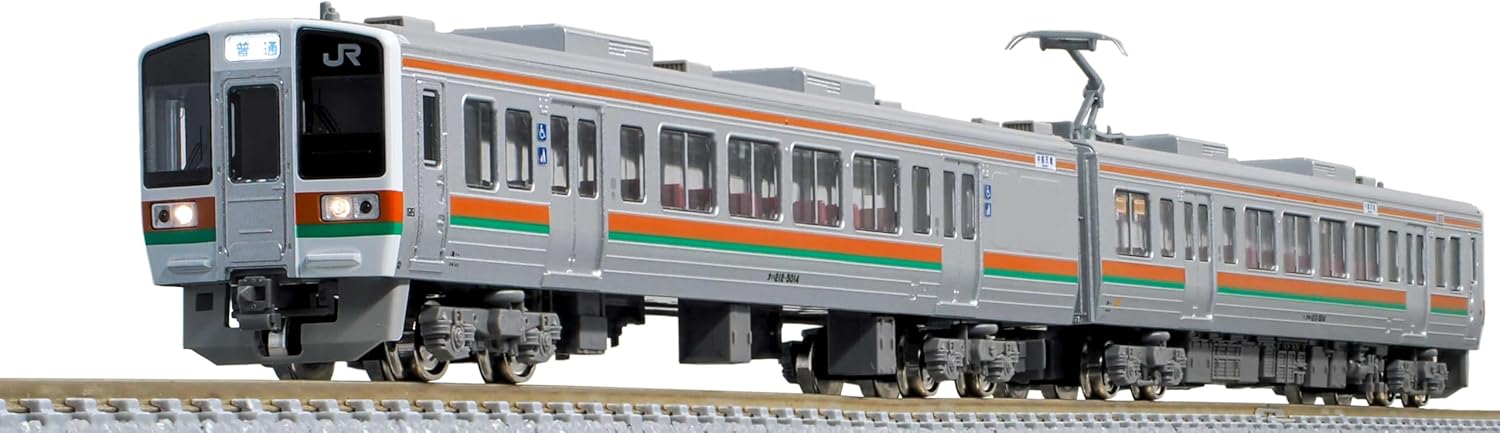 Green Max 31934 N Gauge JR 213 Series 5000 (Secondary Car/Iida Line) Extra 2-Car Set (without motor)