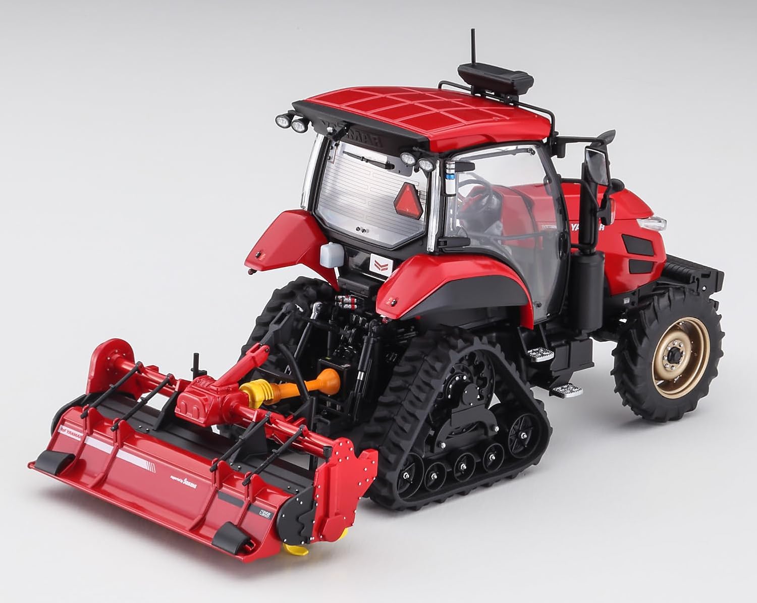 Hasegawa 66112 1/35 Construction Machinery Series Yanmar Tractor YT5113A "Robot Tractor" Delta Crawler/Rotary - BanzaiHobby