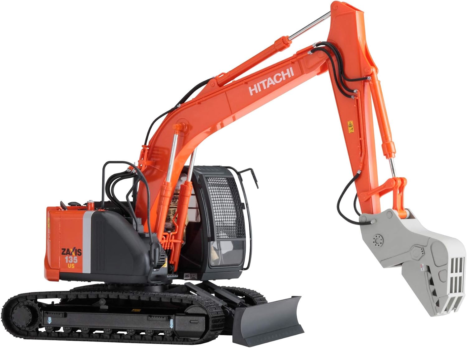 HASEGAWA 1/35 HITACHI CONSTRUCTION MACHINERY HYDRAULIC EXCAVATOR ZAXIS 135US CRUSHER