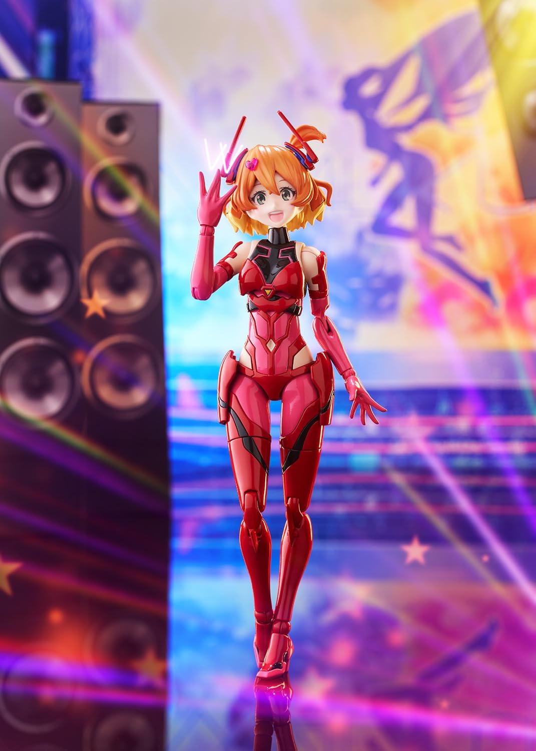 Aoshima ACKS MC-14 Bunka Kyozai VFG Macross Delta VF-31J Siegfried Freya Vion Total Height Approx. 5.6 inches (143 mm), Color Coded - BanzaiHobby