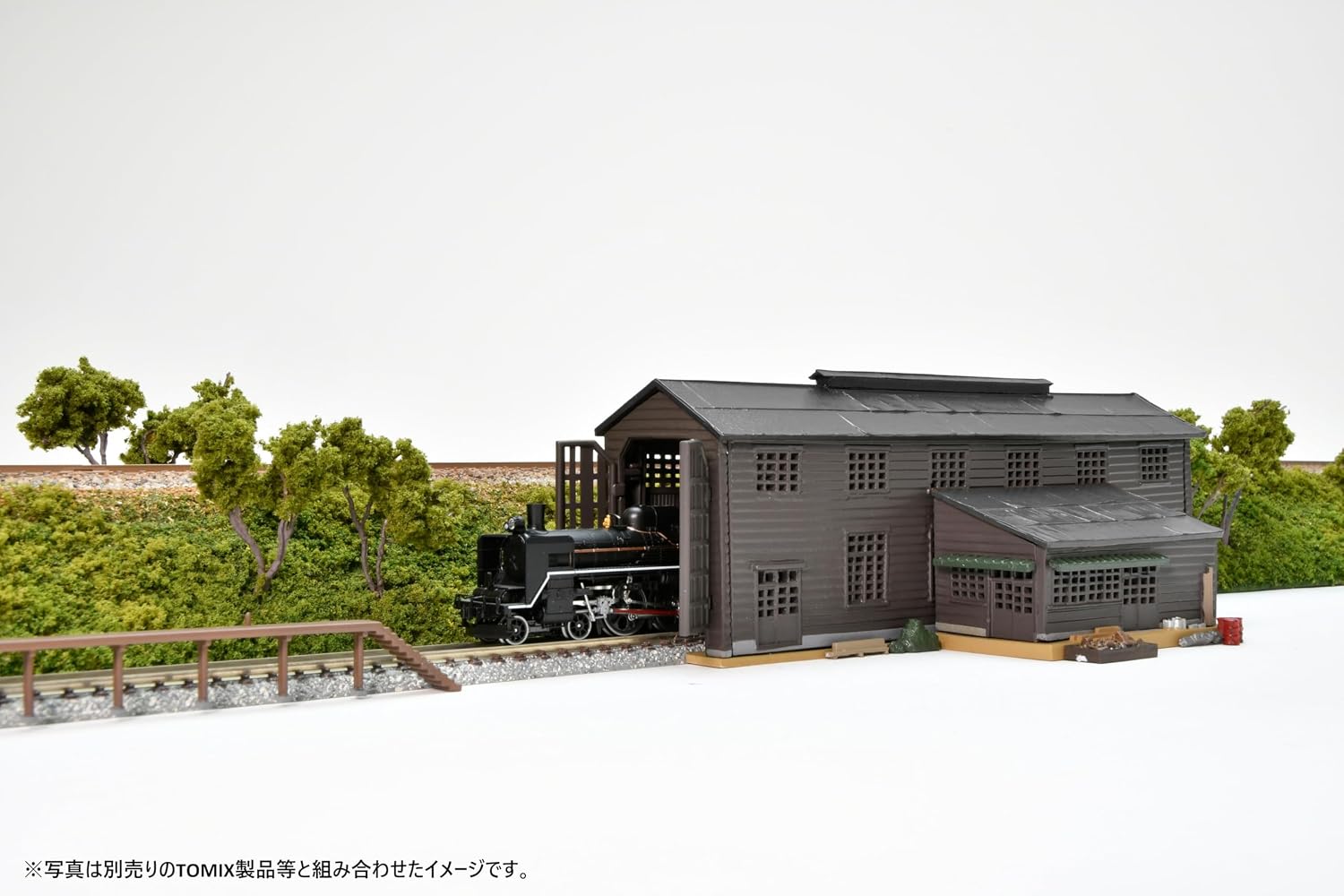 TOMYTEC 338246 (N-Gauge) Building Collection 021-4 Train Shed A4