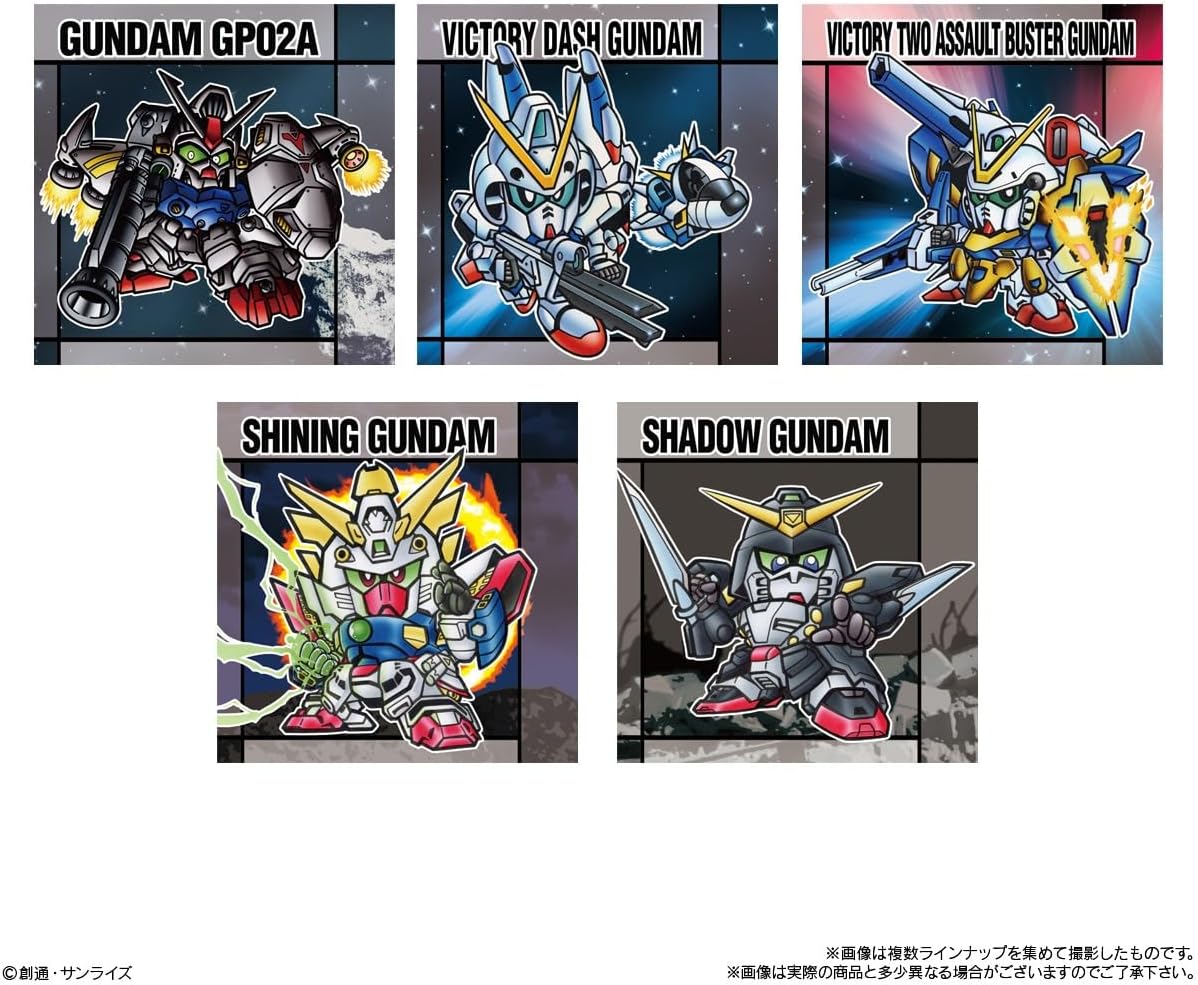 Bandai Original SD Gundam Snack II (1Box 10pcs) - BanzaiHobby