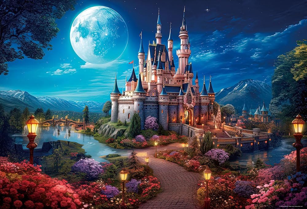 Beverly １０００－０３７Alexander, the castle sleeping in October night Puzzle