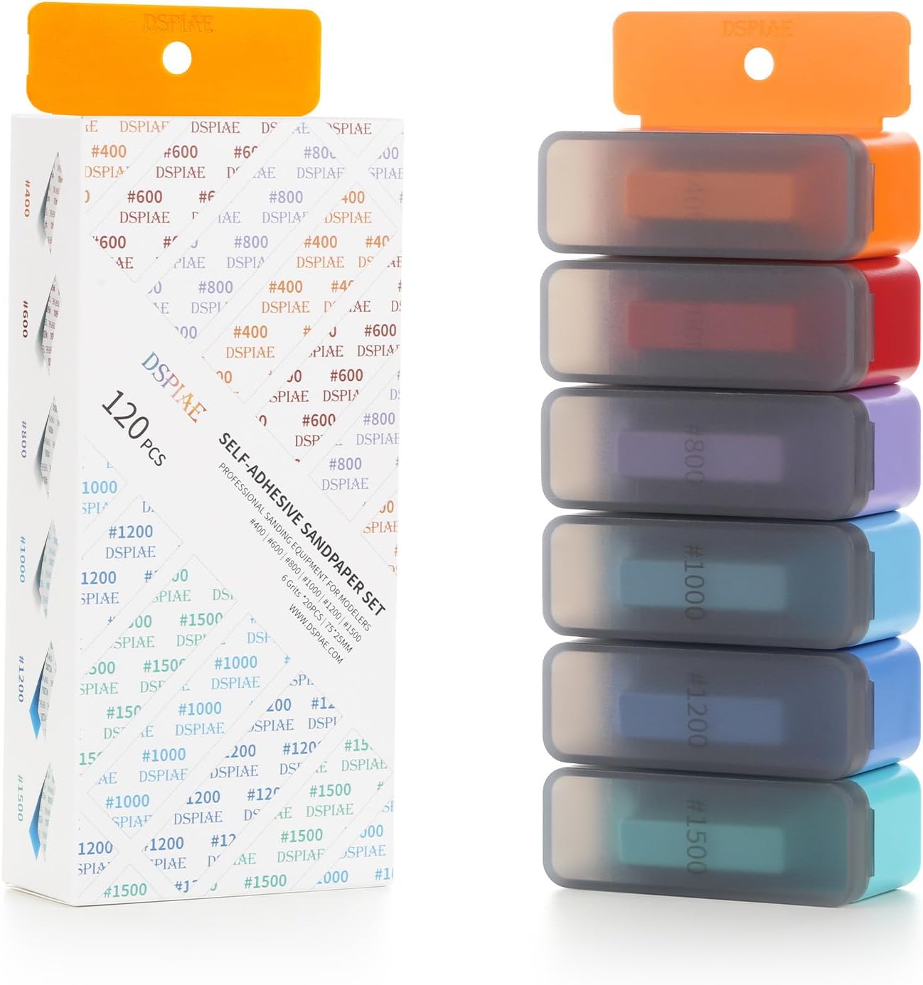 Plamokojo XSP-S01 Sandpaper & Hand Sander Set - BanzaiHobby