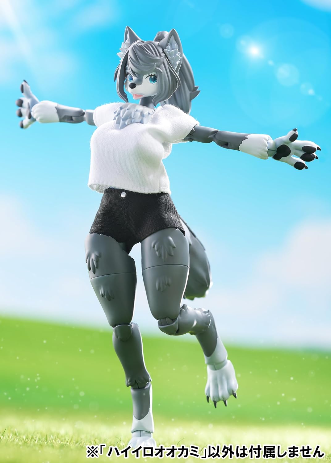 Aoshima KP-03R KEMOPLA Gray Wolf