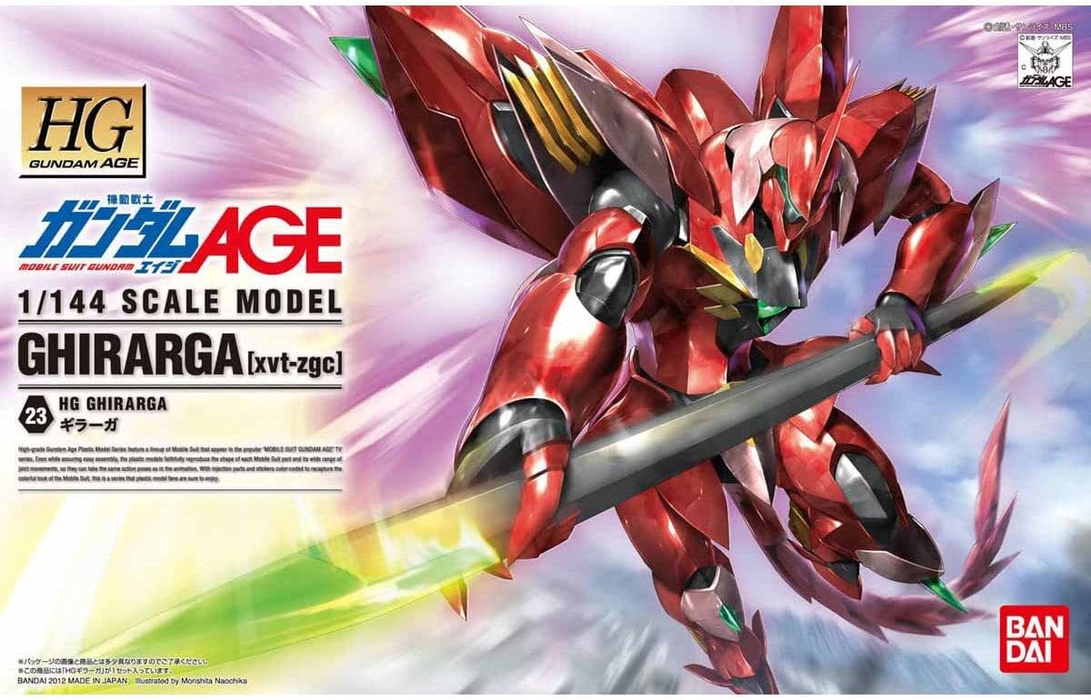 Bandai 1/144 Gundam HG AGE-23 GHIRARGA (xvt-zgc)