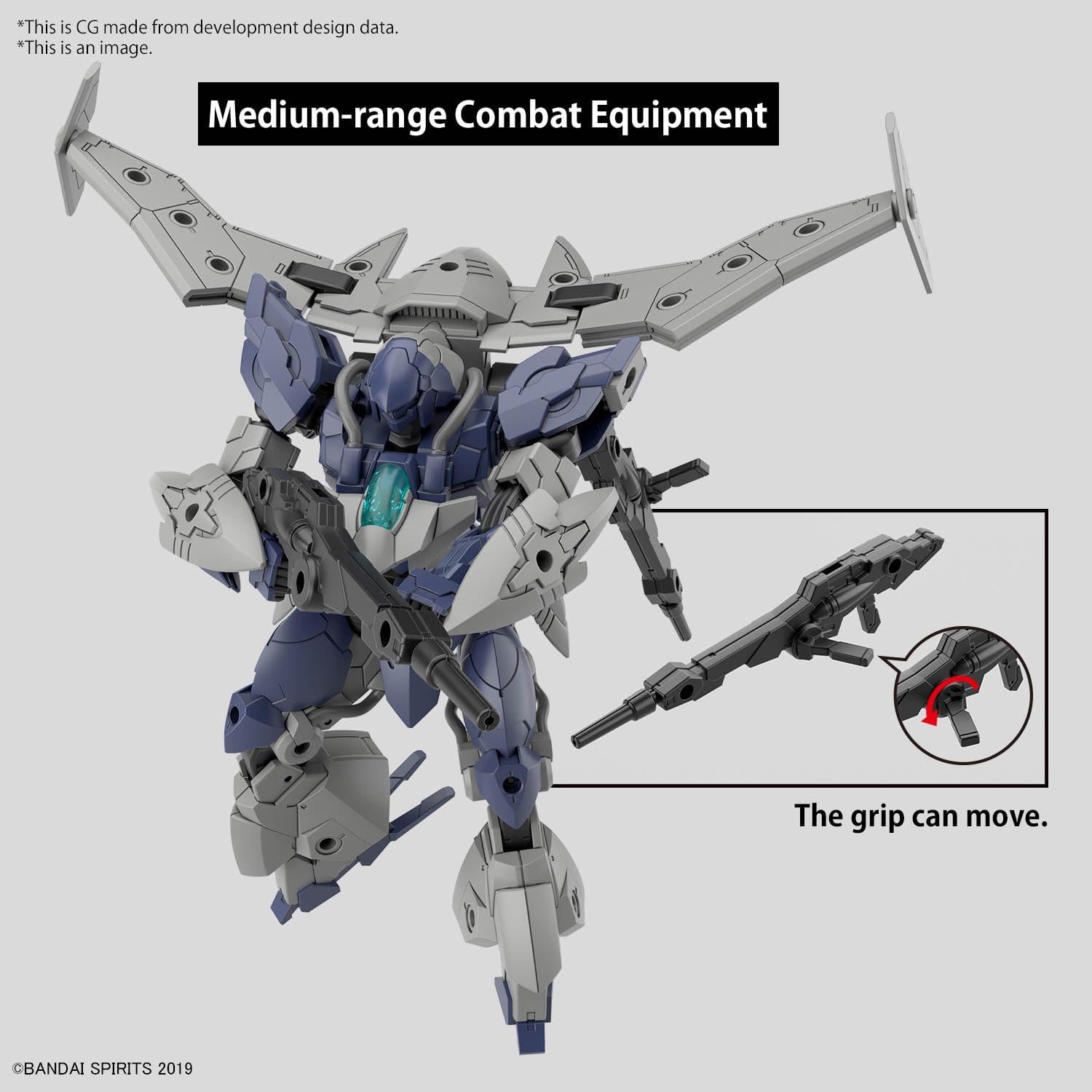 Bandai 30MM 064 1/144 bEXM 21 VERDENOVA [NAVY] - BanzaiHobby