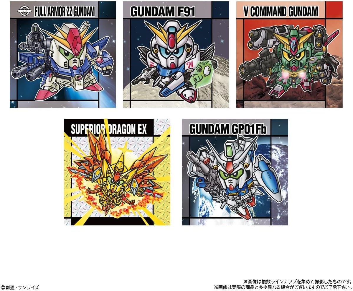 Bandai Original SD Gundam Snack II (1Box 10pcs) - BanzaiHobby