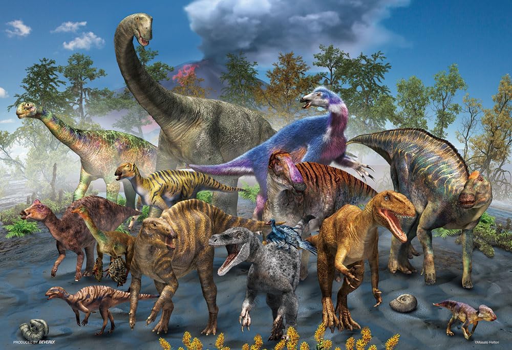 Beverly ３００－０８６Dinosaurs unearthed in Japan Puzzle
