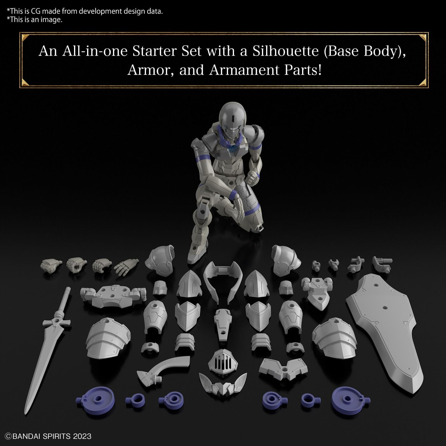 Bandai 30MF 001 Liber Knight - BanzaiHobby