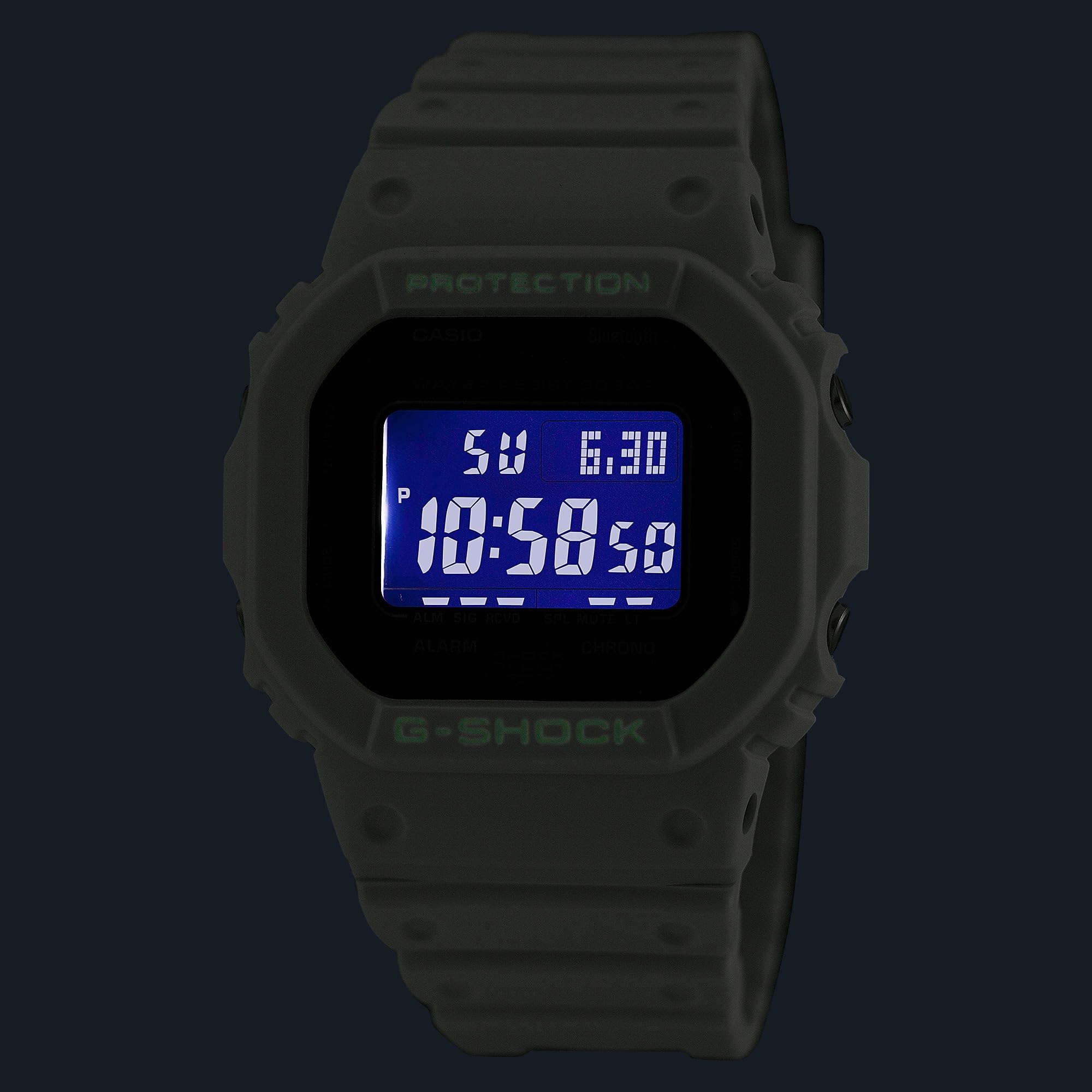 カシオ腕時計 ジーショックSci-fi world サイファイ スマートフォンリンク ホワイト ブラック DW-B5600SF-7 メンズ 海外モデル [並行輸入品] - BanzaiHobby