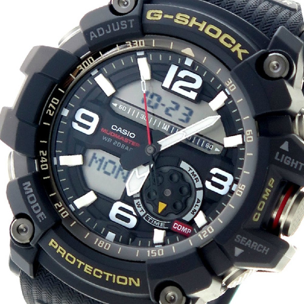 CASIO(カシオ) G-SHOCK Gショック マッドマスター MUDMASTER　GG-1000-1A　/　GG-1000-1ADR　クオーツ ワールドタイム表示 (国内品番　GG-1000-1AJF　と同型) 男性用 メンズ [並行輸入品]