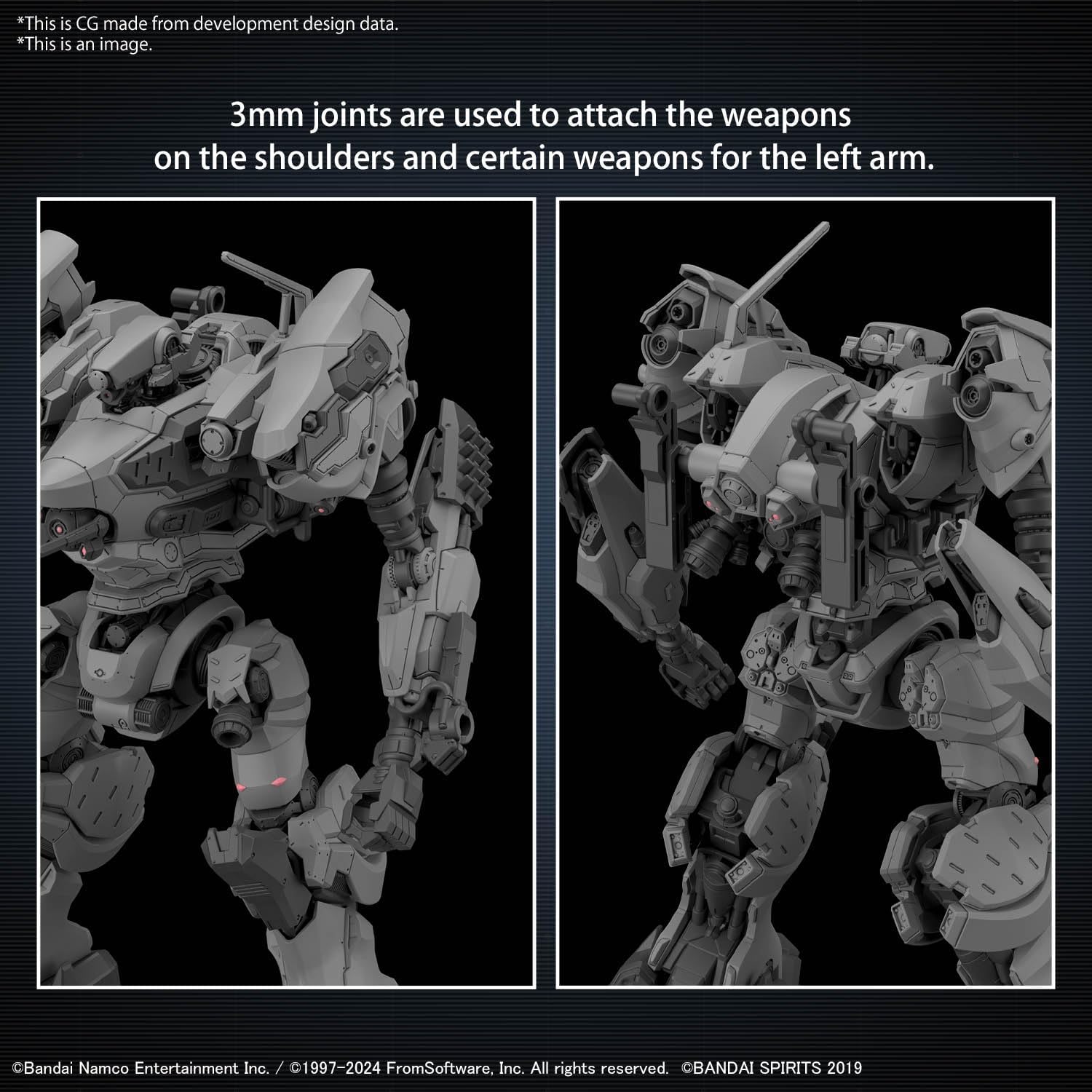 Bandai 30MM Armored Core VI Fires of Rubicon RaD CC-2000 Orbiter