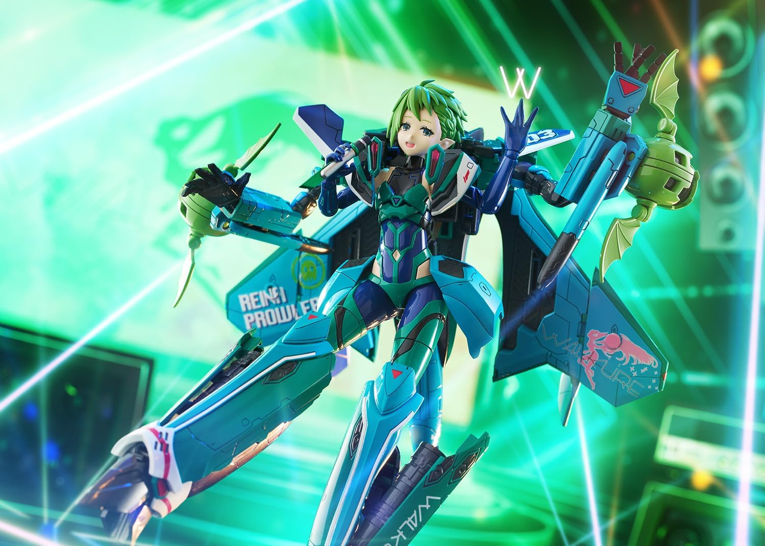 Aoshima ACKS MC-15 VFG Macross Delta VF-31A Kairos Reina Prowler - BanzaiHobby