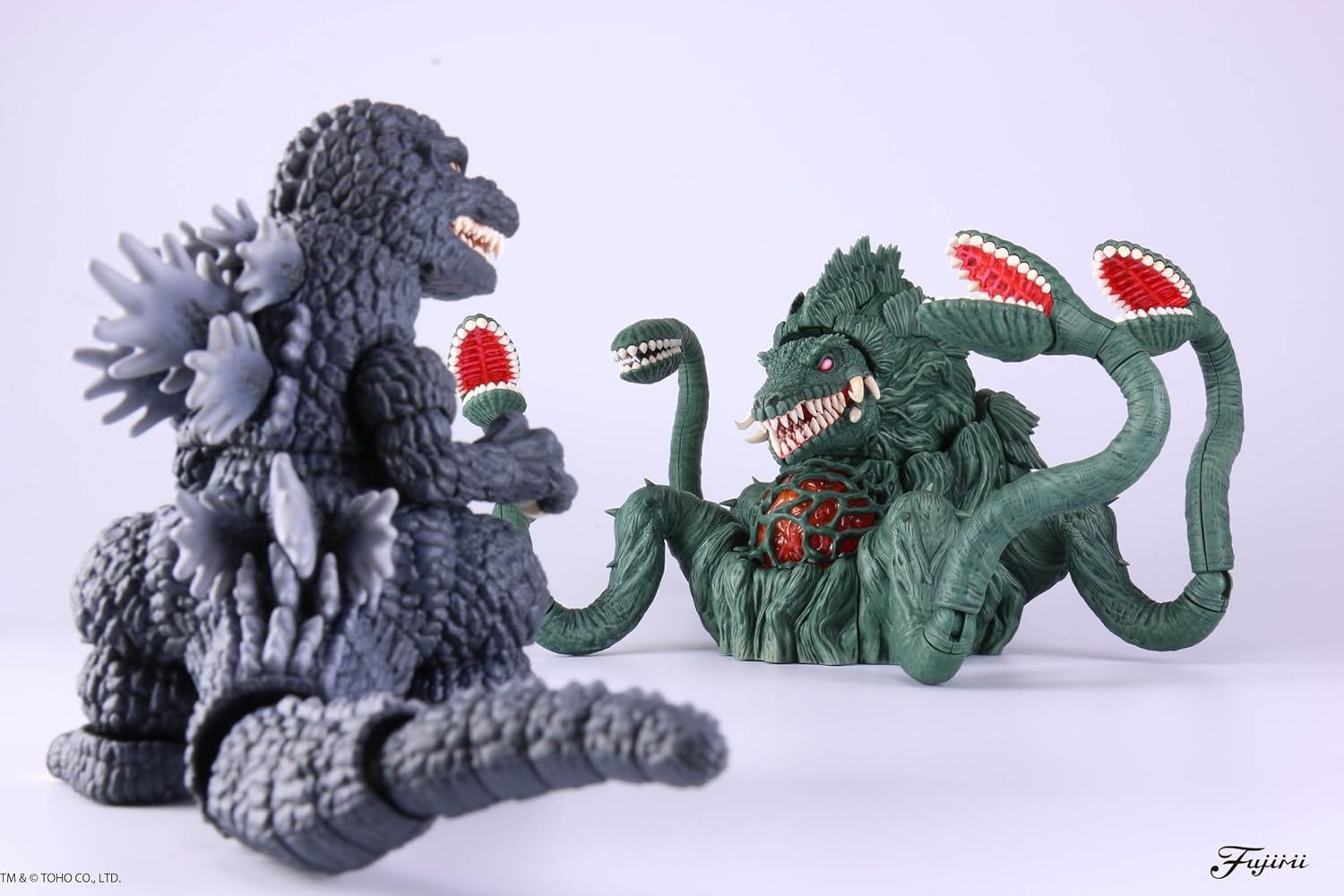 Fujimi Chibi Maru Godzilla Series No.901 Biollante 70th Anniversary Edition - BanzaiHobby