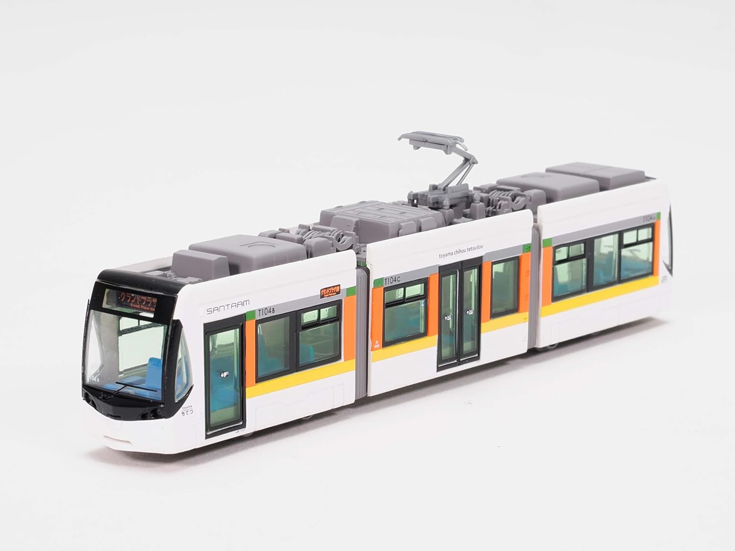 TOMYTEC The Railway Collection Toyama Chiho Railway City Tram Line T100 Series The (4th Formation) Car No. 104