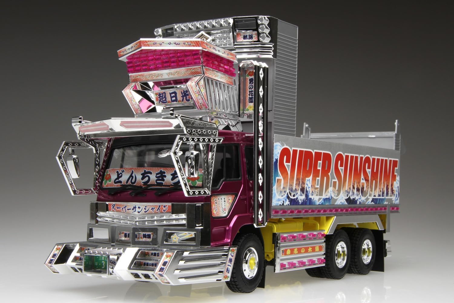 Aoshima 1/32 The Dekotora No. 01 Super Sunshine - BanzaiHobby