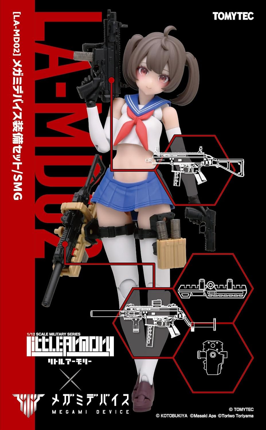 TOMYTEC LA-MD02 Little Armory Megami Device Equipment Set/SMG