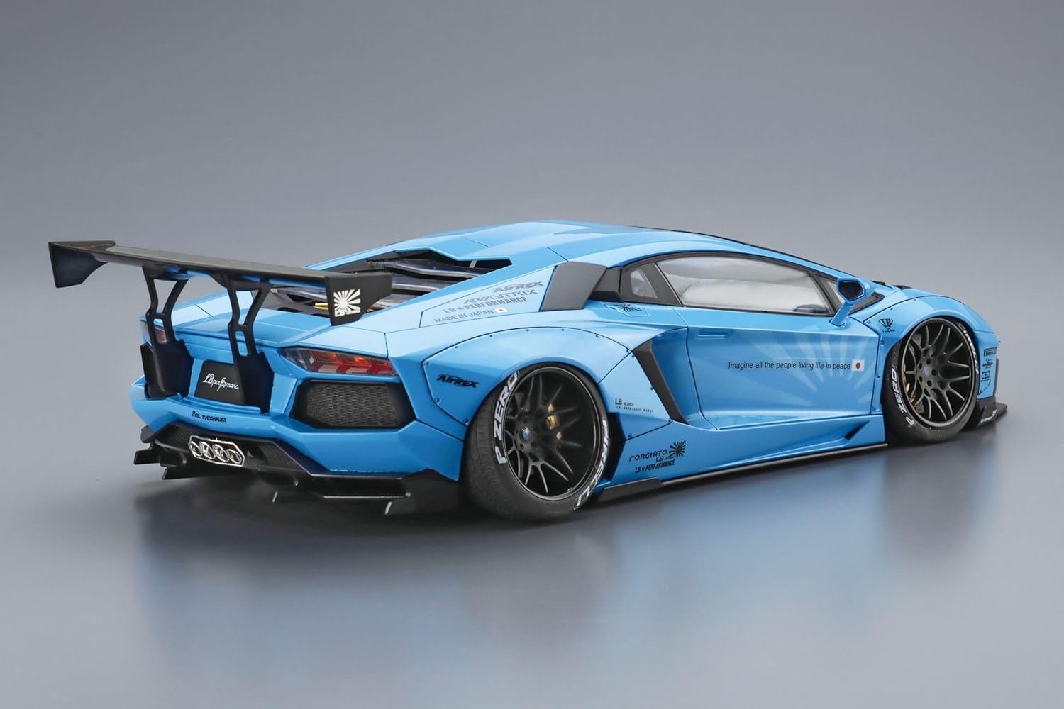 Aoshima 1/24 Liberty Walk No.17 LB Works Lamborghini Aventador Ver.1