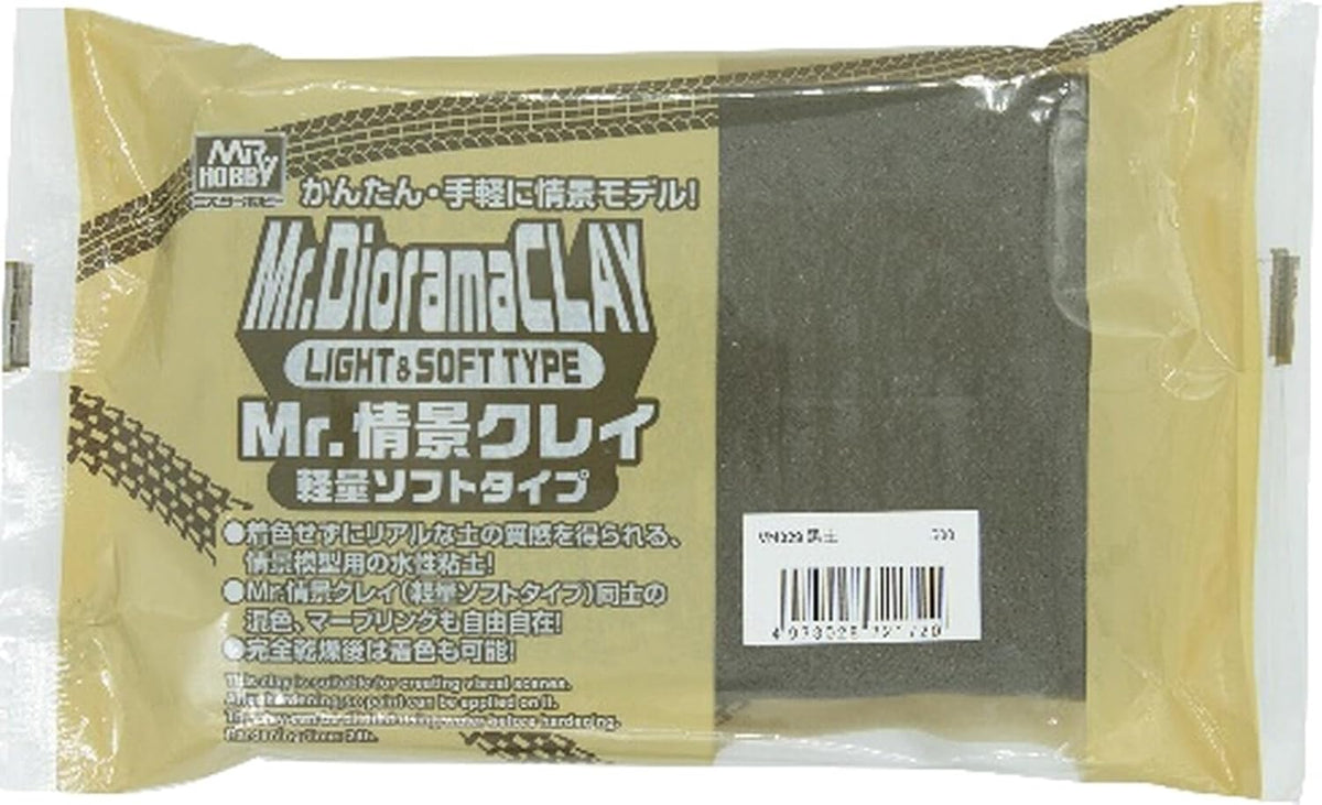 GSI Creos VM029 Mr. Diorama CLAY LIGHT & SOFT TYPE Black Soil