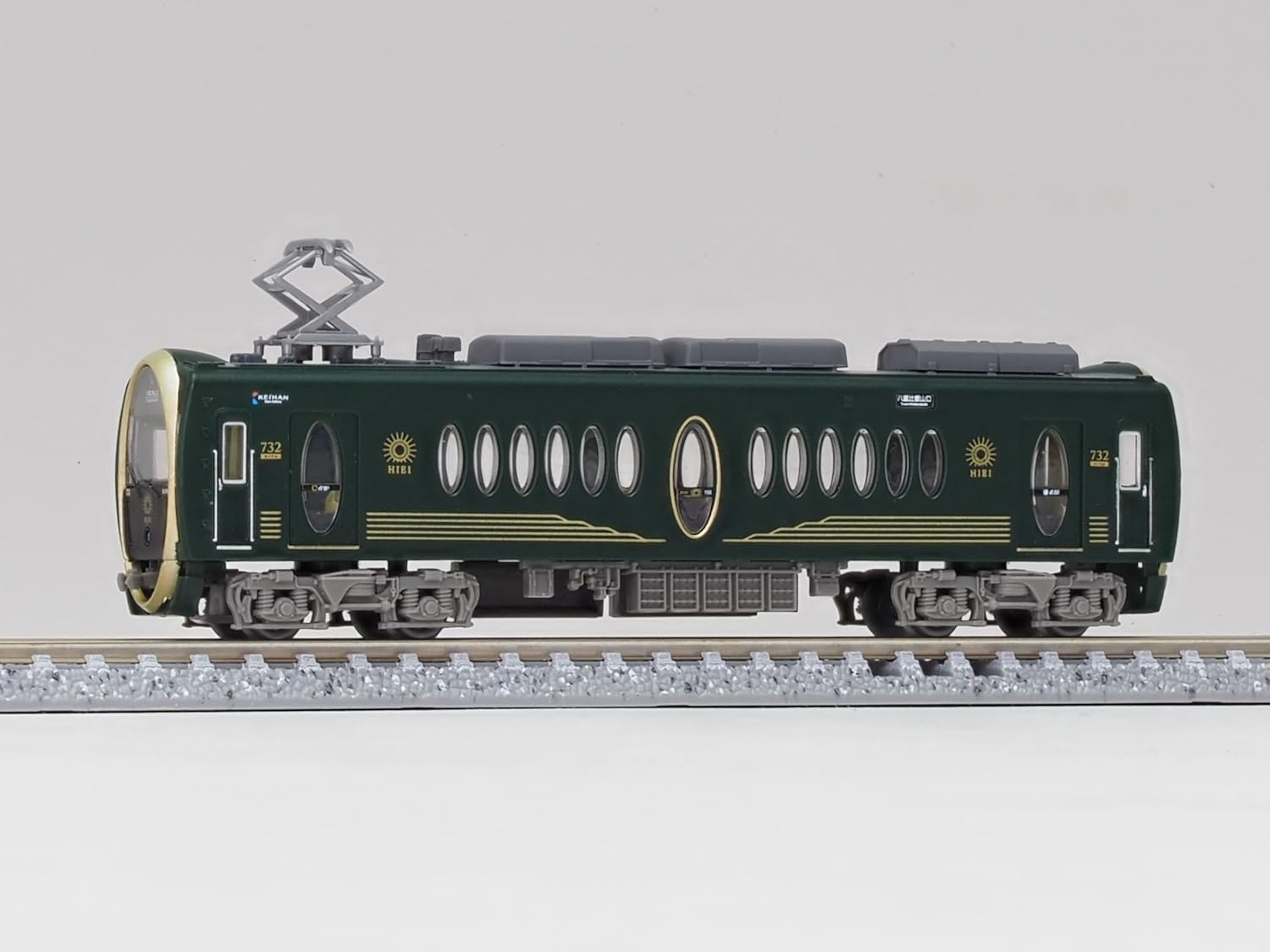 TOMYTEC Railway Collection: Eizan 700 Series Sightseeing Train "Hiei"