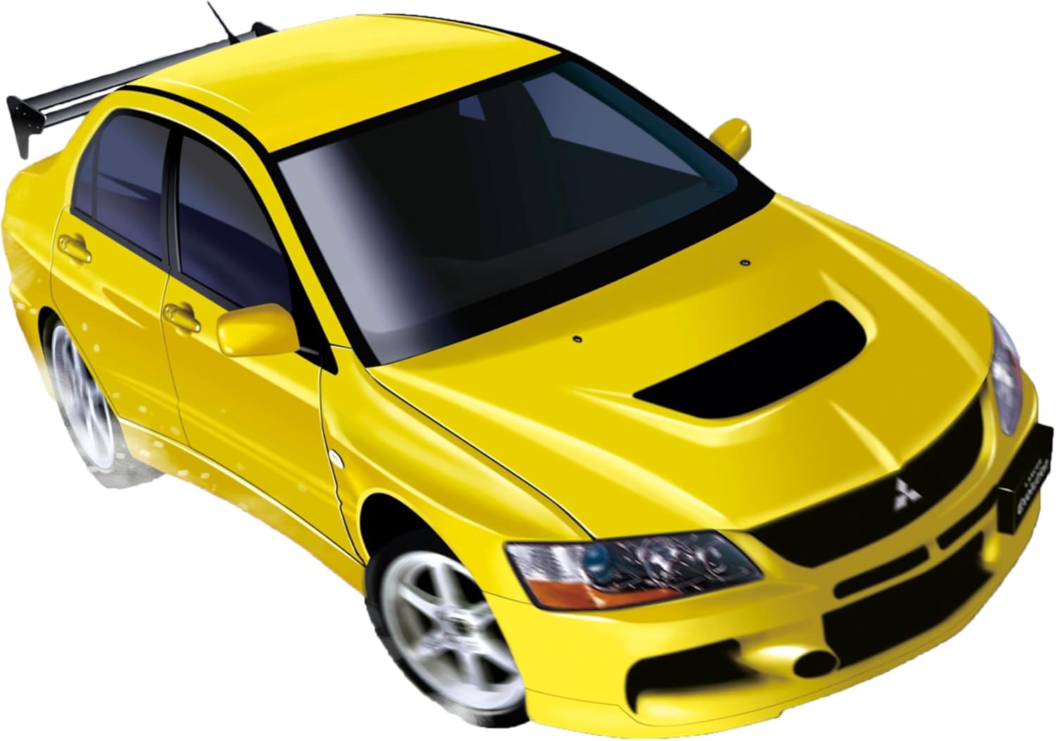 Fujimi ID329 1/24 Mitsubishi Lancer Evolution IX GSR (with GT and W Wing) - BanzaiHobby