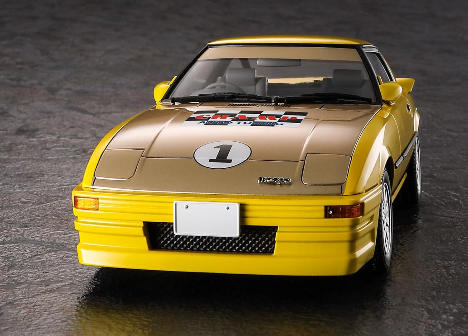 Hasegawa SP634 1/24 Yoroshiku Mecha-Doc Mazda Savanna Champ RX-7 (Comic Version) - BanzaiHobby