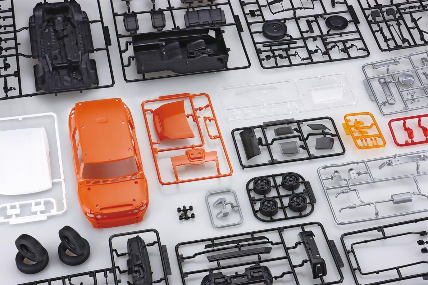 Fujimi NX-25 1/24 Car NEXT Series No. 25 Toyota FJ Cruiser  (Two-tone Orange/2012) - Fujimi Banzai Hobby