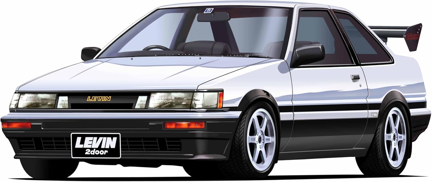 Fujimi ID-338 1/24 Toyota Corolla Levin 2-Door 1600GT APEX (GT with W Wing) - BanzaiHobby