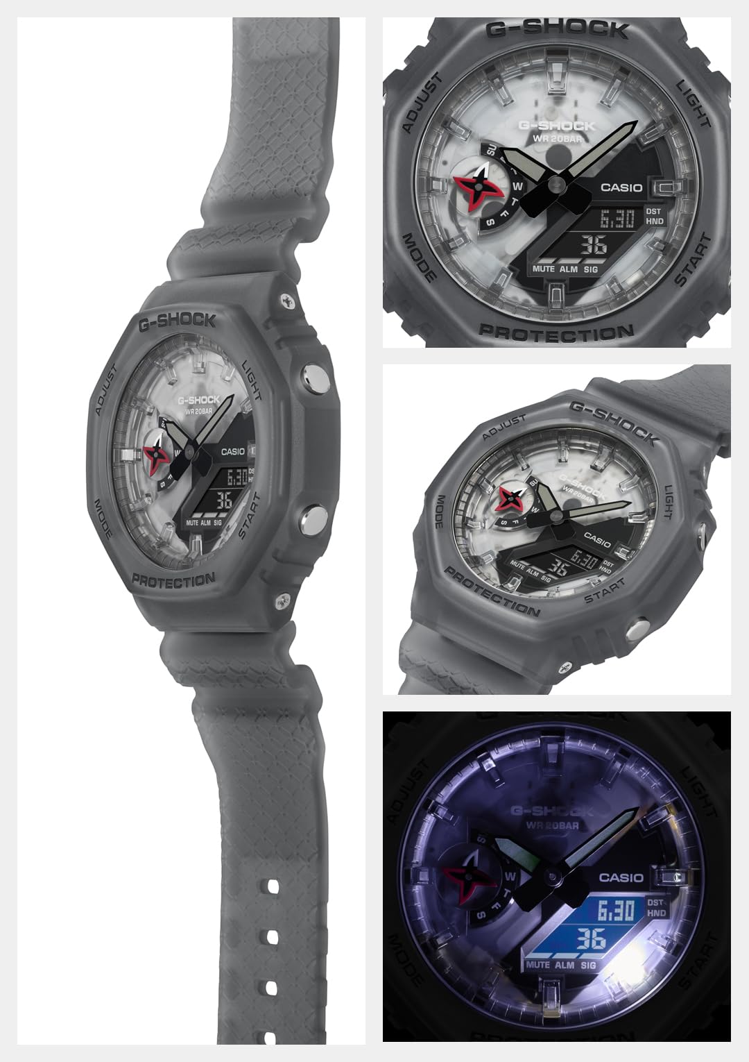 [カシオ] 腕時計 ジーショック【国内正規品】GA-2100NNJ-8AJRメンズ グレー - BanzaiHobby