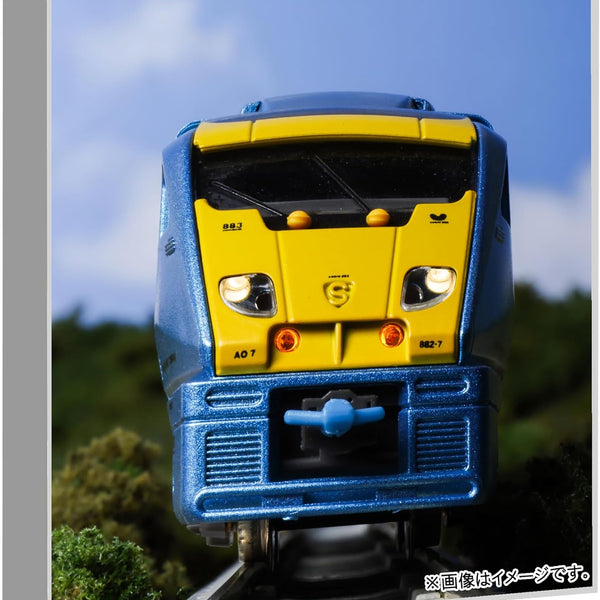 KATO 10-485 ソニック883系 イエロー 5両セット KATO 10-485 N-Gauge 883 Series Sonic (Yellow) 5 Cars Set – BanzaiHobby