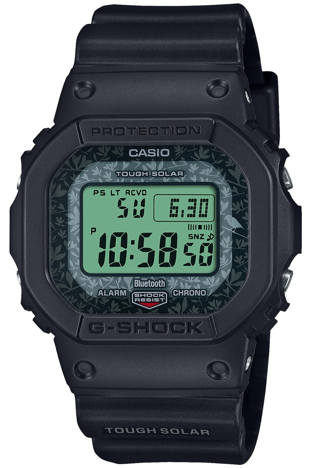 ジーショック [カシオ] 腕時計 【国内正規品】チャールズ・ダーウィン財団コラボレーションモデル Bluetooth搭載 バイオマスプラスチック採用 GW-B5600CD-1A3JR メンズ ブラック - BanzaiHobby