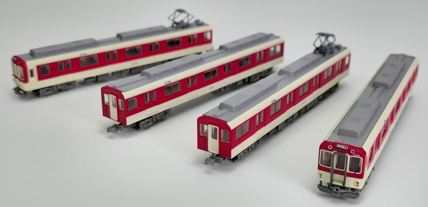 TOMYTEC The Railway Collection Kinki Nippon Railway 2430 Series 4-Car Set - BanzaiHobby