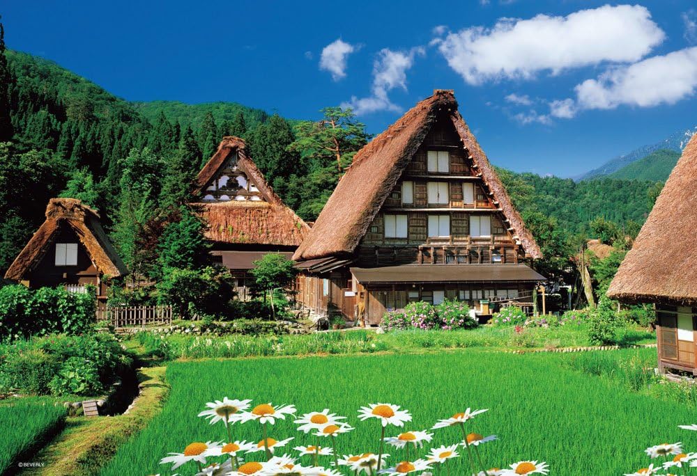 Beverly ３３－０９２Shirakawa-go: Beautiful Gassho-zukuri style houses Puzzle
