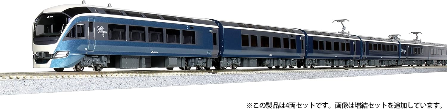 KATO 10-1661S N Gauge E261 Series Safir Odoriko, Basic Set, 4 Cars, Railway Model, Train - BanzaiHobby
