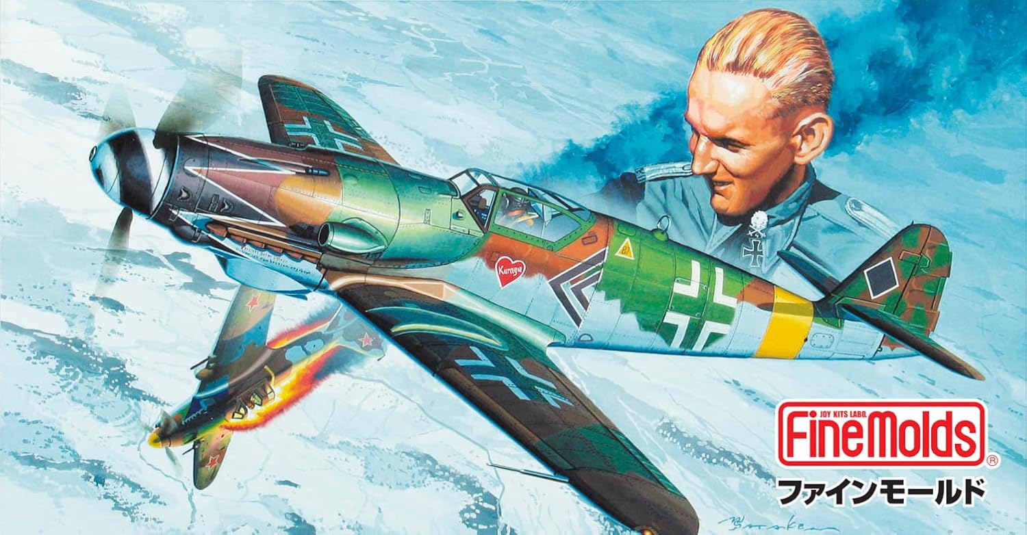 Fine Molds LW04 1/72 Messerschmitt Bf 109 K-4 Hartmann's Final Combat - BanzaiHobby
