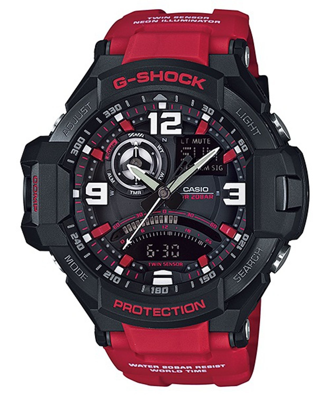 カシオ 腕時計 G-SHOCK SKY COCKPIT 海外モデル GA-1000-4B メンズ [逆輸入品]