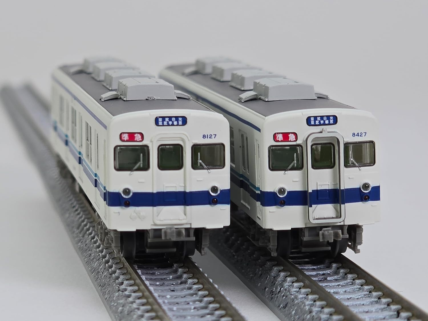 TOMYTEC The Railway Collection Tobu Railway 8000 Series Early Repair Car 8127 Formation 4 Car Set