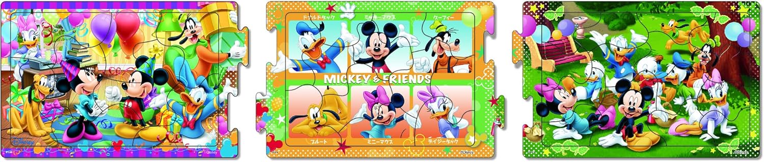 Epoch ２４－１７４ Mickey & Friends Puzzle - BanzaiHobby
