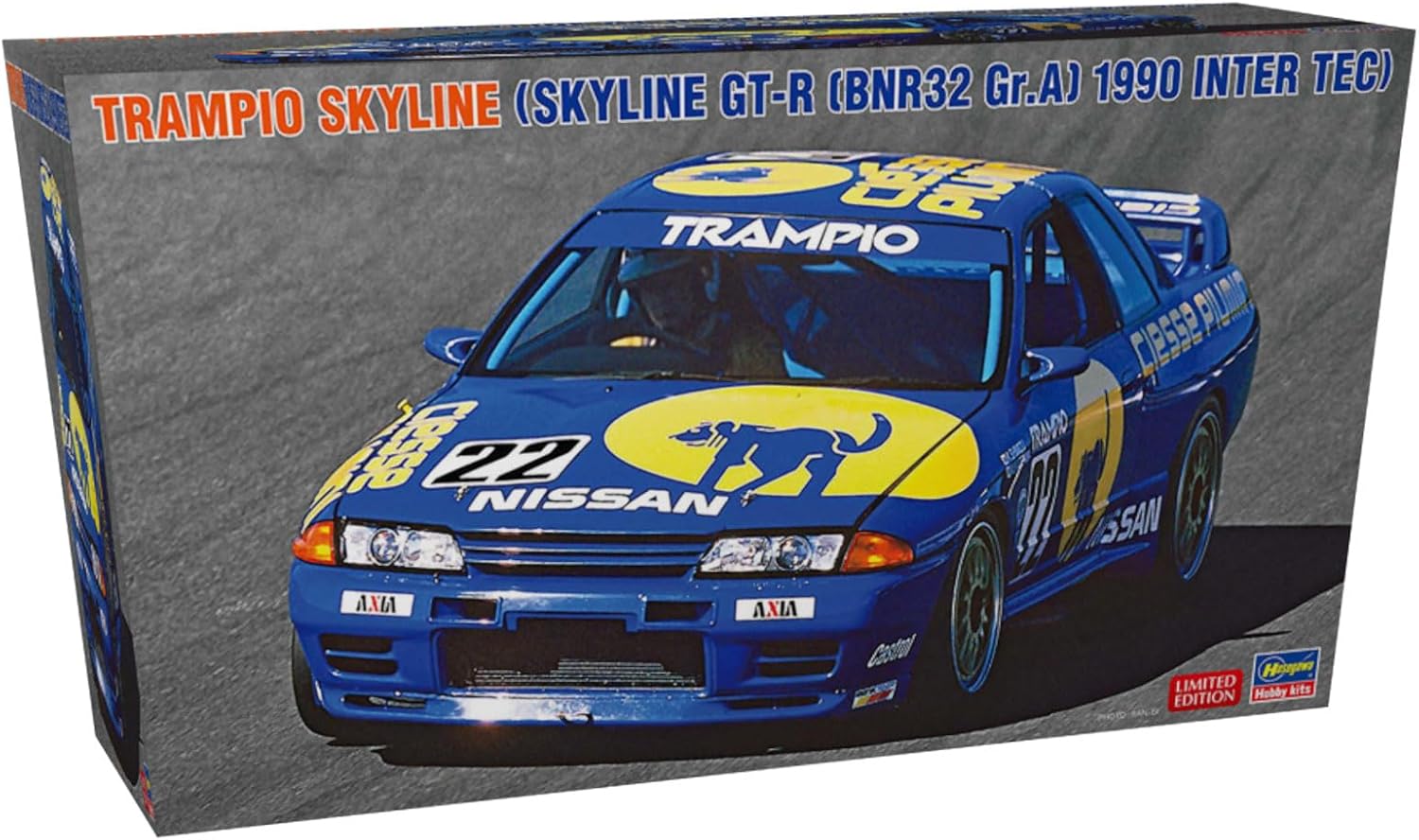 Hasegawa 20791 1/24 Trampio Skyline (Skyline GT-R [BNR32 Gr.A] 1990 Inter TEC)