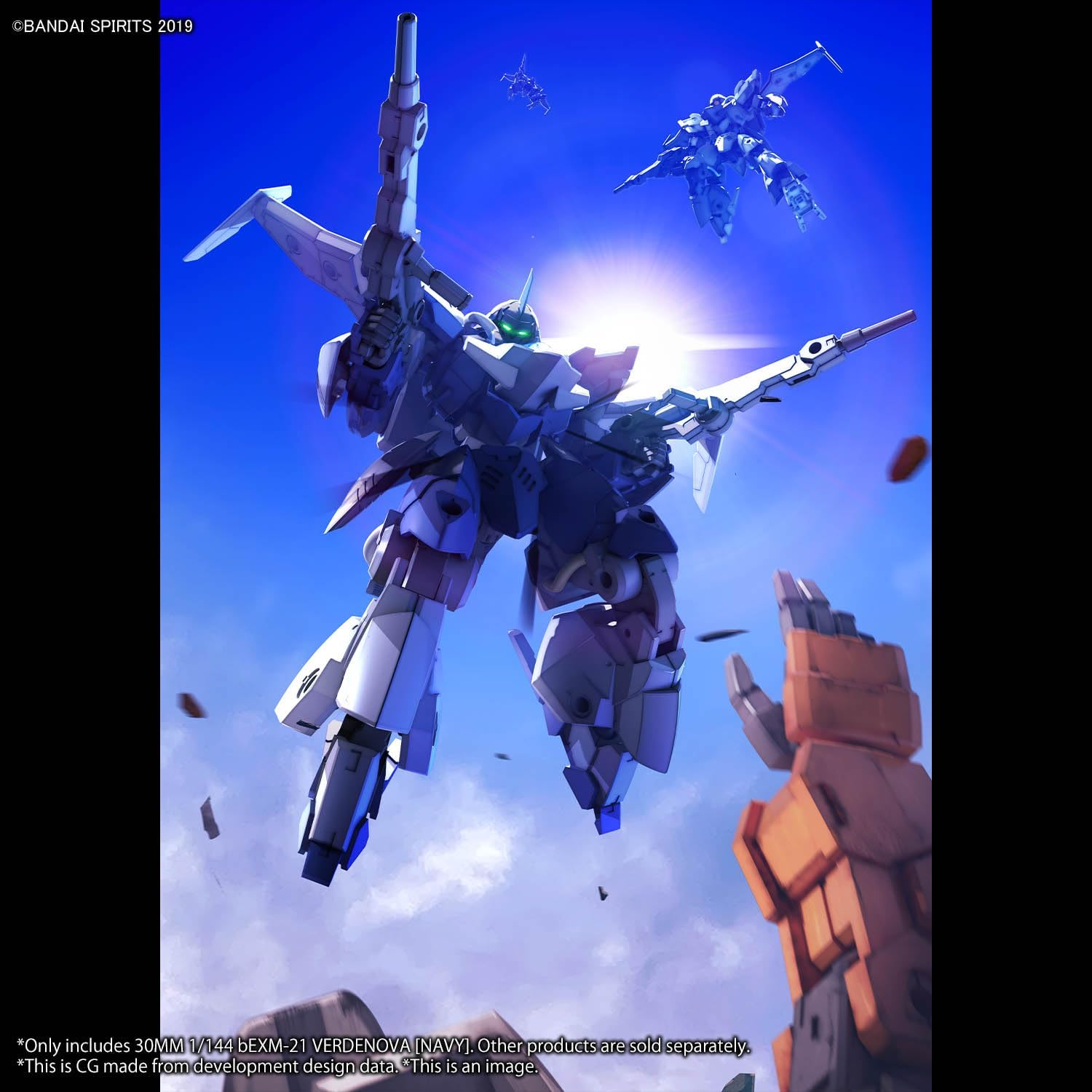 Bandai 30MM 064 1/144 bEXM 21 VERDENOVA [NAVY] - BanzaiHobby