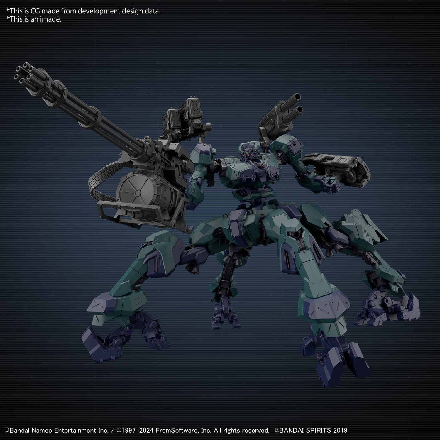 Bandai 30MM AC04 Armored Core VI Fires of Rubicon Balam Industries BD-011 Melander Liger Tail - BanzaiHobby