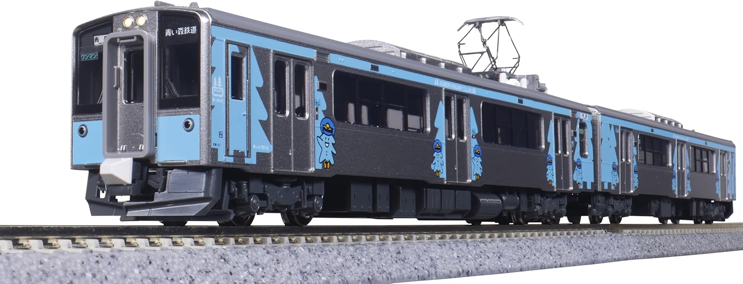 KATO 10-1562 N Gauge Aoimori Railway Aoimori 701 Series (New Wrapping) 2-Car Set - BanzaiHobby