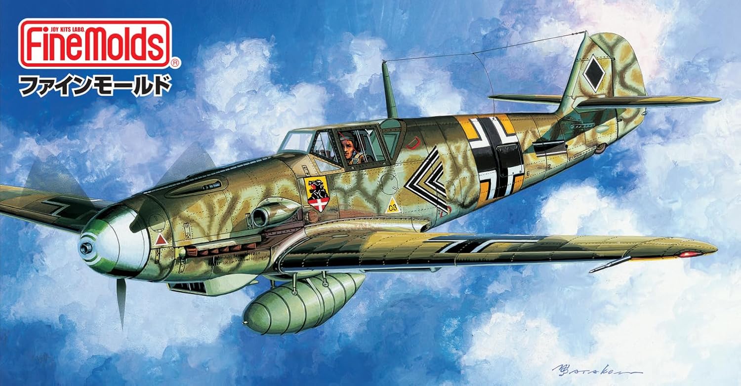Fine Molds LW01 1/72 Messerschmitt Bf 109 F-2 - BanzaiHobby