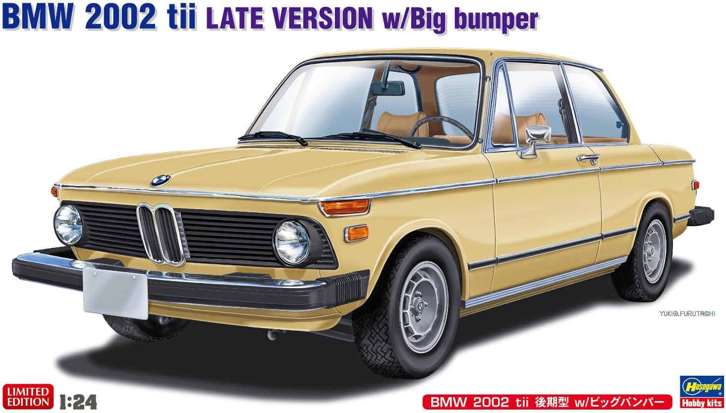 Hasegawa 20756 1/24 BMW 2002 tii Late Model w/Big Bumper