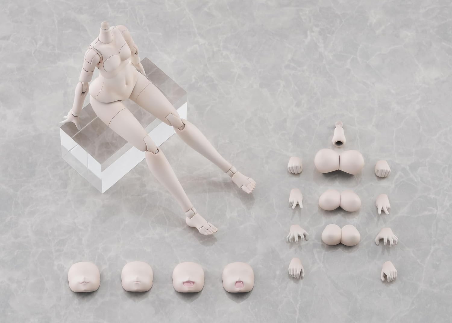 Aoshima KO-03R KEMOPLA Human Parts Set (Color B)