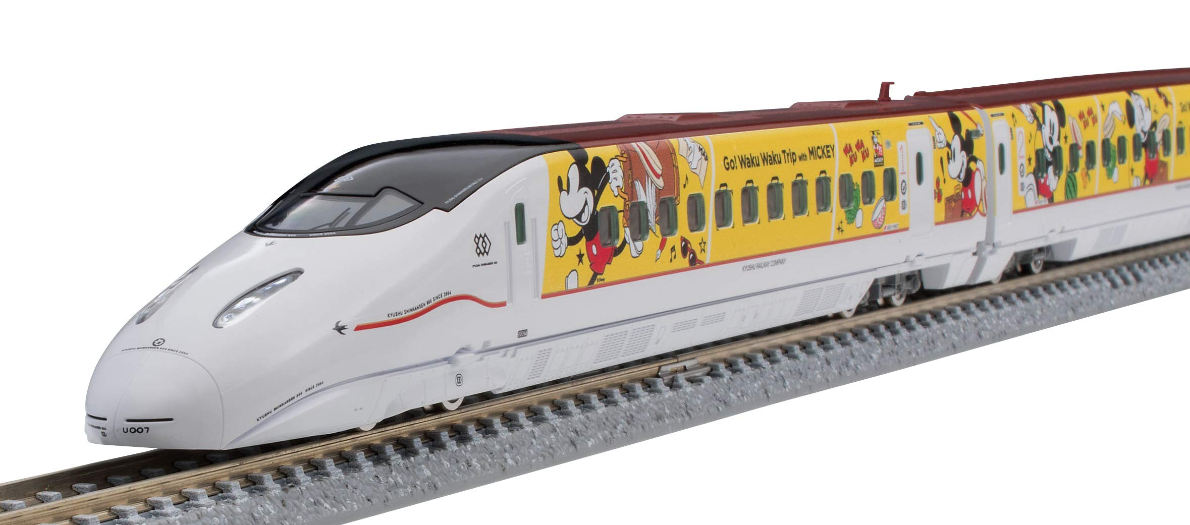 TOMIX Nゲージ 限定品 九州新幹線800 1000系 (JR九州 Waku Waku Trip 新幹線) 6両セット 97914 鉄道模型 電車 - BanzaiHobby