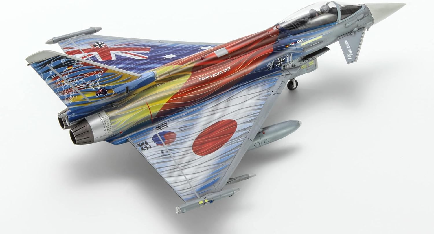 Hasegawa 02430 1/72 Eurofighter Typhoon Single Seater Luftwaffe Rapid Pacific 2022 - BanzaiHobby