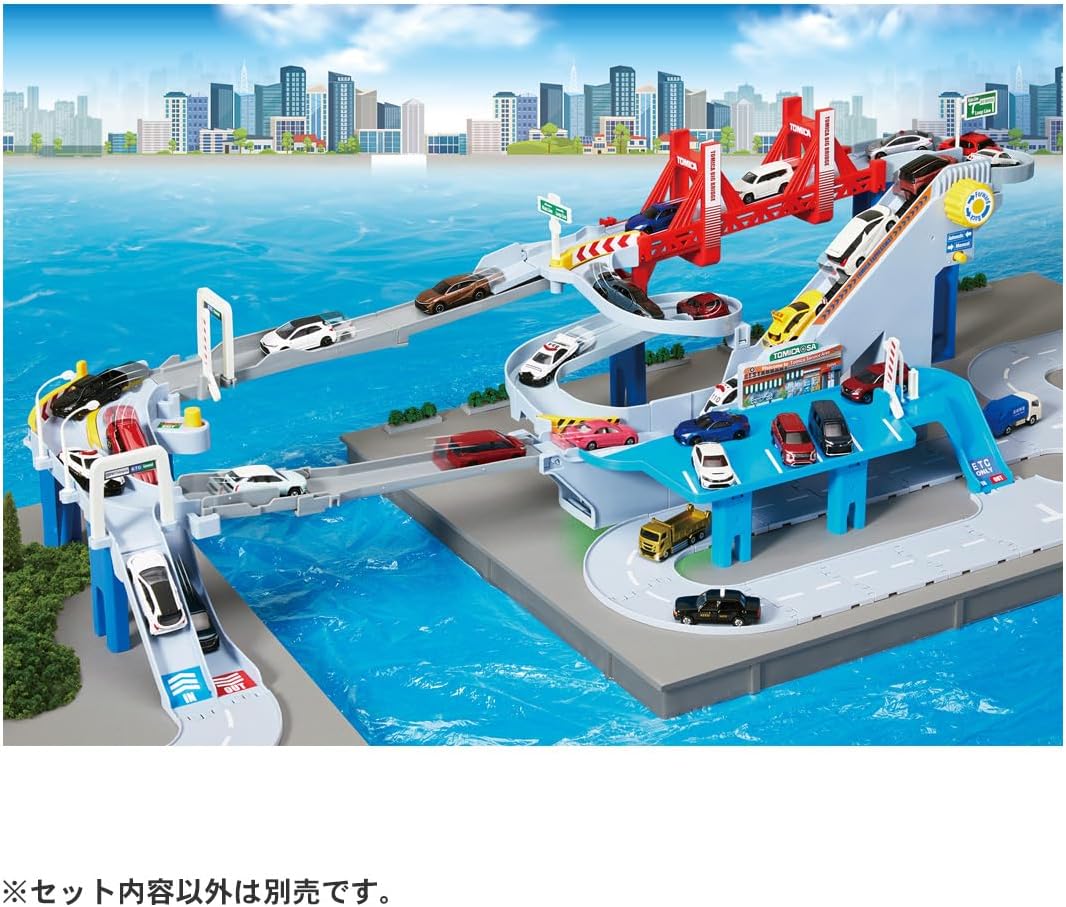 Tomica World Course Extends! 2-Way Lively Highway - BanzaiHobby